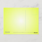 萌えサル ポストカード (裏面)