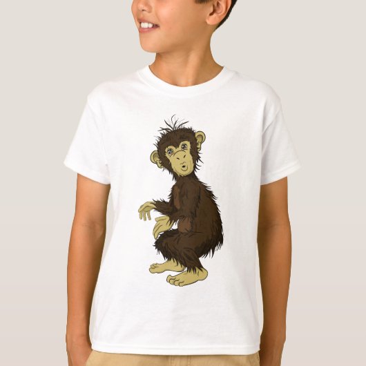 萌えサル Tシャツ (正面)