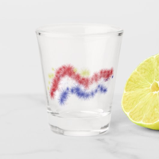 萌え花火 ショットグラス (正面)