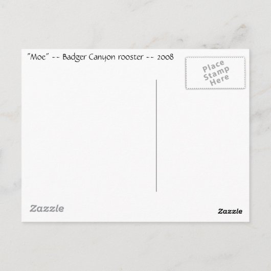 「萌え」 ポストカード (裏面)