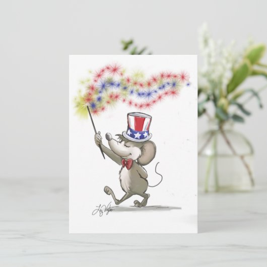 萌のハッピーファースト4thの7月招待状 招待状 (スタンド正面)