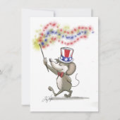 萌のハッピーファースト4thの7月招待状 招待状 (正面)