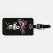 萌の幸せ7月4日の夜の荷物タグ ラゲッジタグ (正面横)