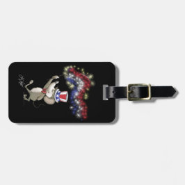 萌の幸せ7月4日の夜の荷物タグ ラゲッジタグ