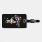 萌の幸せ7月4日の夜の荷物タグ ラゲッジタグ (裏面横)