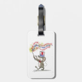 萌の幸せ7月4日ラゲージタグ ラゲッジタグ (裏面縦)