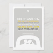 萌奈 招待状 (正面)