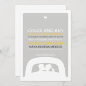 萌奈 招待状 (正面/裏面)