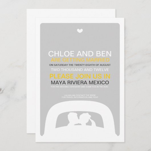 萌奈 招待状 (正面/裏面)