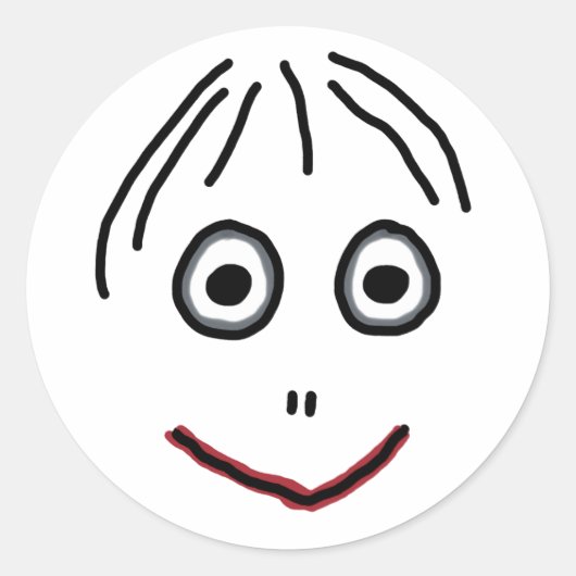 萌萌 ラウンドシール (正面)