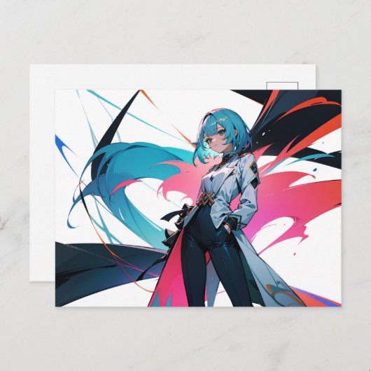 萌魔法 ポストカード (正面/裏面)