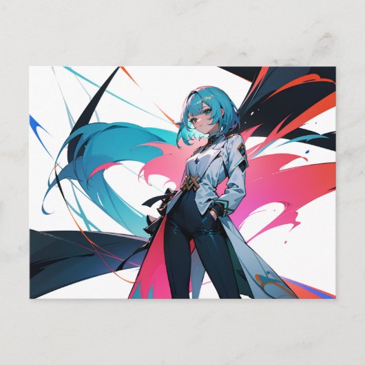 萌魔法 ポストカード (正面)