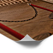 萩亜ソフィア。インテリアデザイン。 ポスター (角)