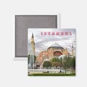 萩野ソフィアの眺め。(萩亜ソフィア美術館)。 マグネット (正面/裏面)