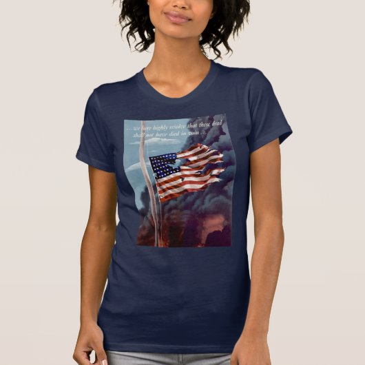 落ちたしか忘れし Tシャツ (正面)