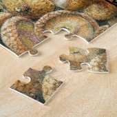 落ちたなドングリの分野のジグソーパズル ジグソーパズル (側面)