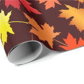 落ちたな葉の秋 ラッピングペーパー (ロールコーナー)
