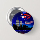 落ちたな9月11日の記念物ボタンを記念して 缶バッジ (正面&裏面)