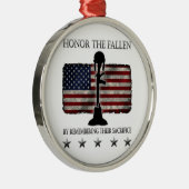 落ちたのに名誉を与えて下さい メタルオーナメント (右)