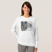 落ちたの西からの悪魔のタワー Tシャツ (正面フル)