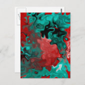 落ちた抽象芸術 ポストカード (正面/裏面)