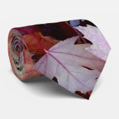 落ちた秋の木葉の ネクタイ (ロール)