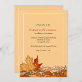 落ちた秋葉招待状 招待状 (正面/裏面)