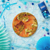 落ちた紅葉 ペーパープレート (パーティー)