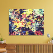 落ちた葉 キャンバスプリント (インサイチュ (リビング))