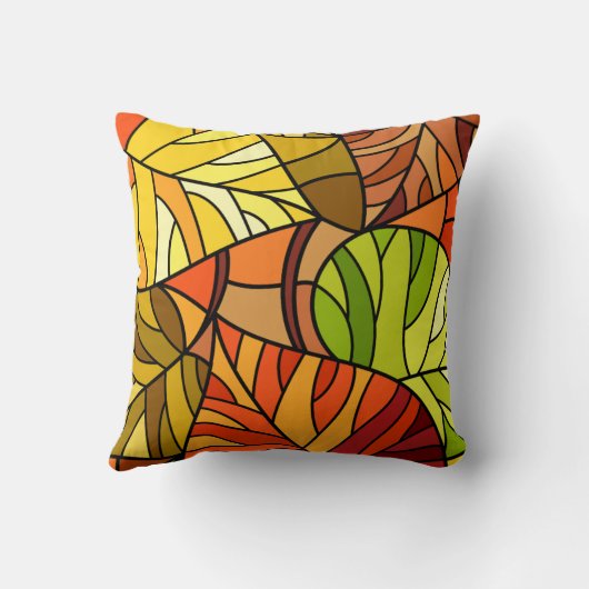 落ちた葉 クッション (裏面)