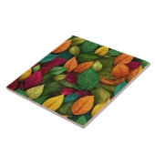 落ちた葉 タイル (側面)