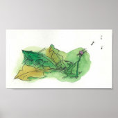 落ちた葉 ポスター (正面)