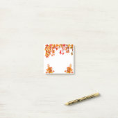 落ちた葉 ポストイット (デスク上)