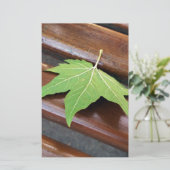 落ちた葉 便箋 (スタンド正面)