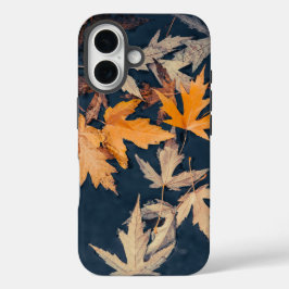 落ちた葉 iPhone 16ケース