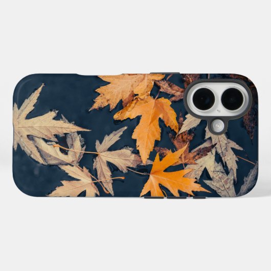 落ちた葉 Case-Mate iPhoneケース (裏面 (横))