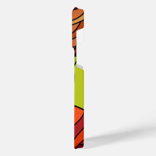 落ちた葉 iPhoneケース (左側面)