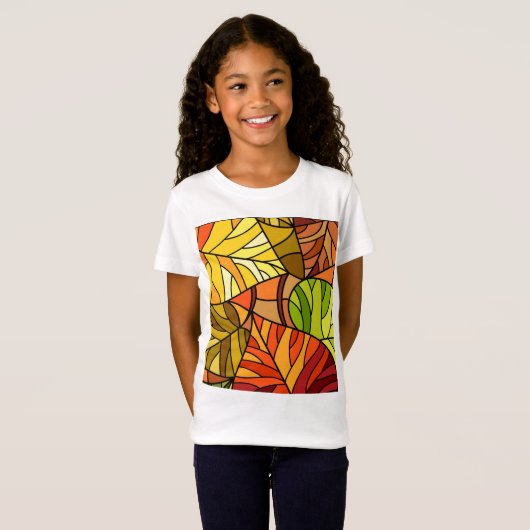 落ちた葉 Tシャツ (正面フル)