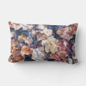 落ちた葉Autumn Winter Water Color Art ランバークッション (裏面)