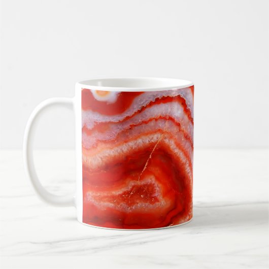 落ちた血橙瑪瑙。 コーヒーマグカップ (左)