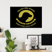 落ちた鉱夫ポスター ポスター (ホームオフィス)