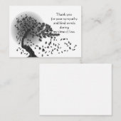 落ちた離れサンキューカード ノートカード (正面/裏面)