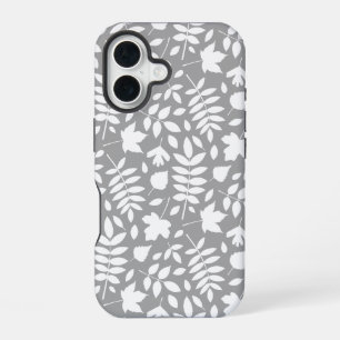 落ちた離れパターン白 iPhone 16ケース