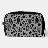 落ちた離れパターン黒のグレー ドップキット (正面)