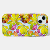 落ちた離れ水カラー電話ケース Case-Mate iPhoneケース (裏面 (横))