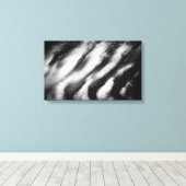 落ちた食 キャンバスプリント (インサイチュ (ウッドフロア))