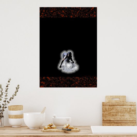 落ちた ポスター (キッチン)