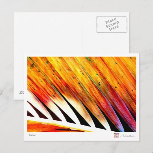 落ちた ポストカード (正面/裏面)