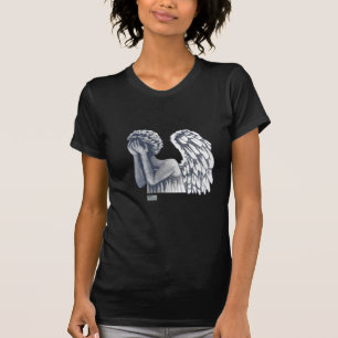 落ちた、天使の芸術プロダクト Tシャツ