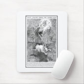 落ちているアリスウサギ穴 マウスパッド (マウス)